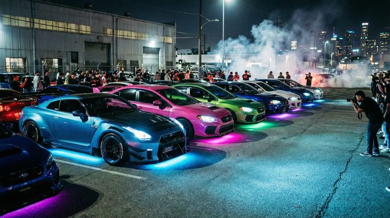 黑丝改装车聚会视频